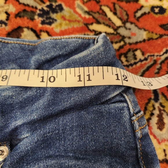 Good American Medium/Dark Wash Skinny Jeans 6-12 - Picture 10 of 12